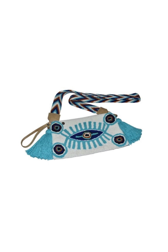 Ojito Clutch Turquesa