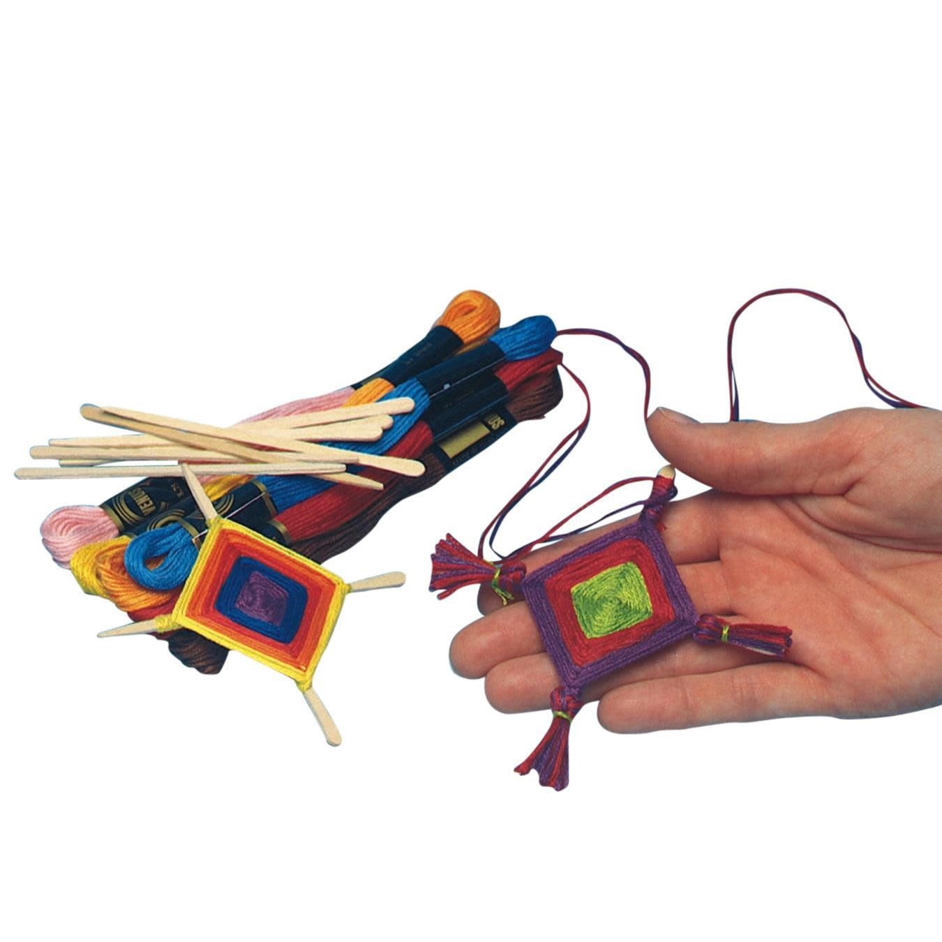Ojo De Dios Medallions Craft Kit (Pack of 36)