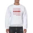 thumbnail image 1 of Ok Boomer, Have A Terrible Day! Sweatshirt Men -GoatDeals Designs, Male Large, 1 of 4