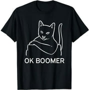 Ok Boomer Millennials Joke Clapbacks Older People T-Shirt