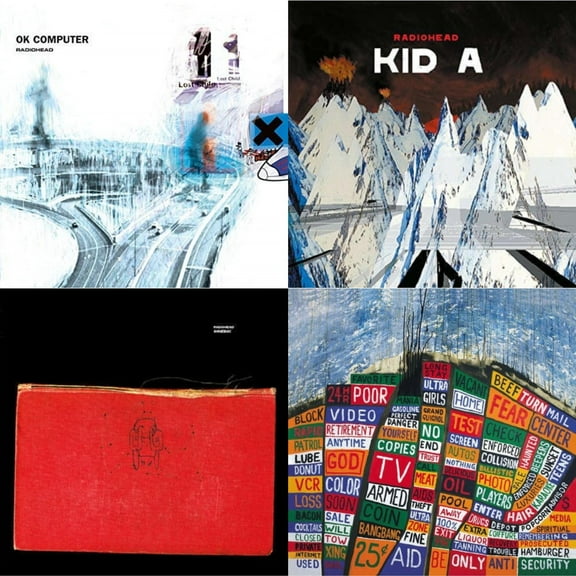 Ok Computer (2LP/180G) & Kid A (2LP/180G) & Amnesiac (2LP/180G) & Hail To The Thief (2LP/45 RPM/180G)
