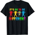 thumbnail image 1 of Ok To Be Different Acceptance Autistic Kids Autism Awareness T-Shirt, 1 of 4