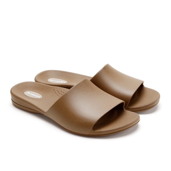 Okabashi Cruise Women's Slide Sandals-Toffee-8