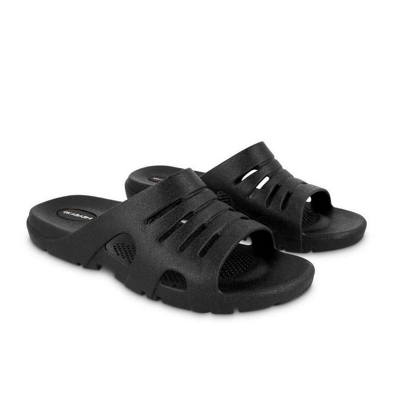 Okabashi Eurosport Men's Sandals-Black-LL - Walmart.com