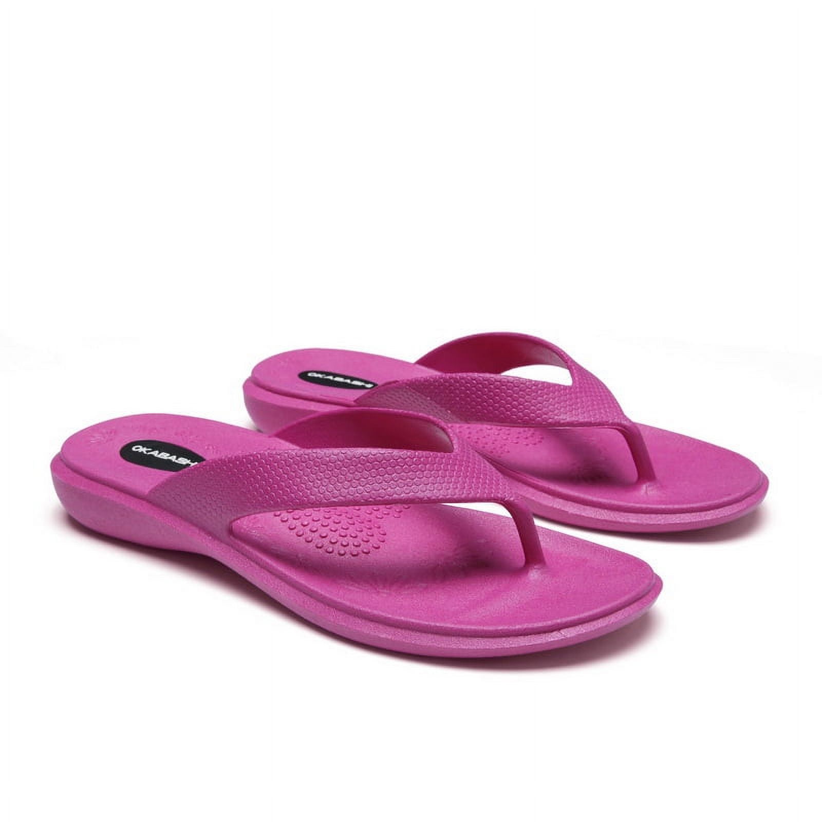 Okabashi Voyager Men's Flip Flops-Black/Fawn-13 - Walmart.com