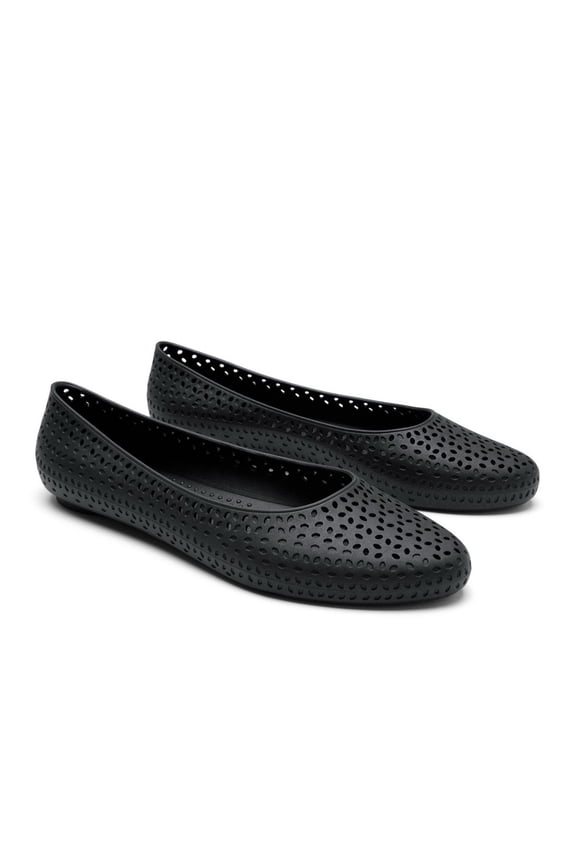 Samantha Women's Ballet Flats-Black-7