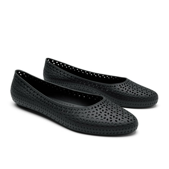 Okabashi Samantha Women's Ballet Flats-Black-8