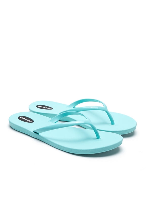 Shoreline Slim Women's Flip Flops-Signature Blue/Signature Blue-9
