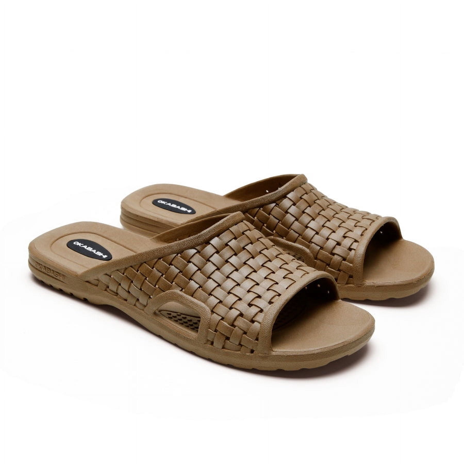 Okabashi Torino Mens Sandal, Slip Resistant Summer Shoe - Walmart.com