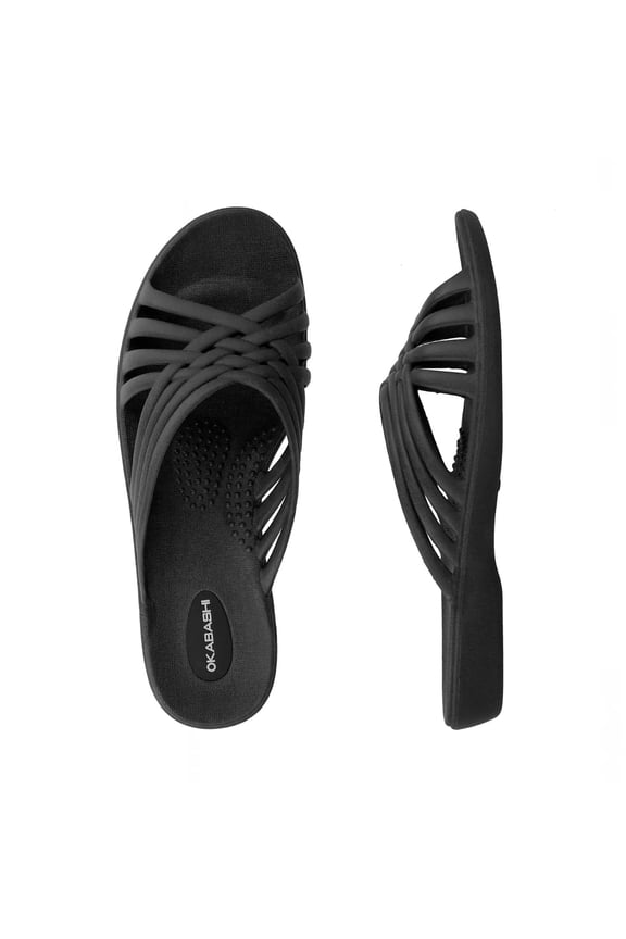 Venice Slide - Black - Small
