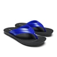thumbnail image 1 of Okabashi Voyager Men's Flip Flops-Black/Cobalt-12, 1 of 3