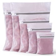 Okaka 5-Pack Mesh Laundry Bags for Delicate - Blouse, Underwear, Lingerie (5 Sizes)