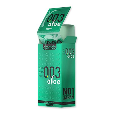 Okamoto Condoms - 003 10 Count (Aloe)