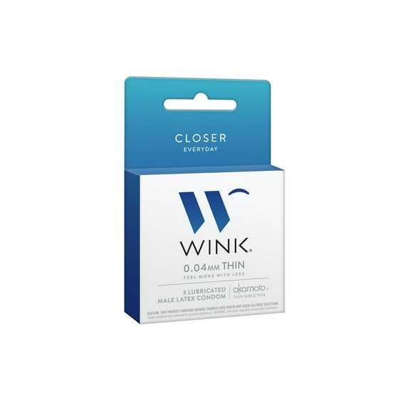 Okamoto Wink Closer Condoms | 3-Pack