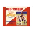 thumbnail image 1 of Okanogan Valley Washington Apples - Red Winner Brand - Vintage Fruit Crate Label c.1940s - Bamboo Fine Art 290gsm Paper Print (Unframed) 18x24in, 1 of 4