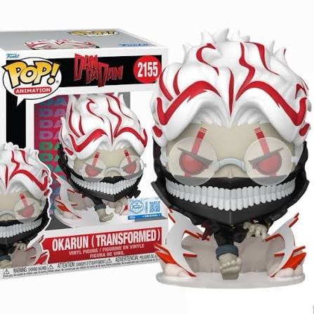 Okarun Transformed 2155 Exclusive Funko Pop Dan Da Dan 6 Inch