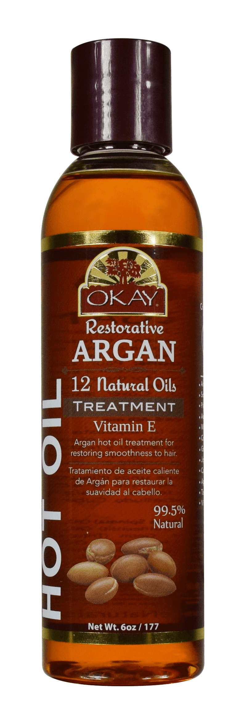 Okay Argan Oil Hot Oil Treatment, 6 Oz