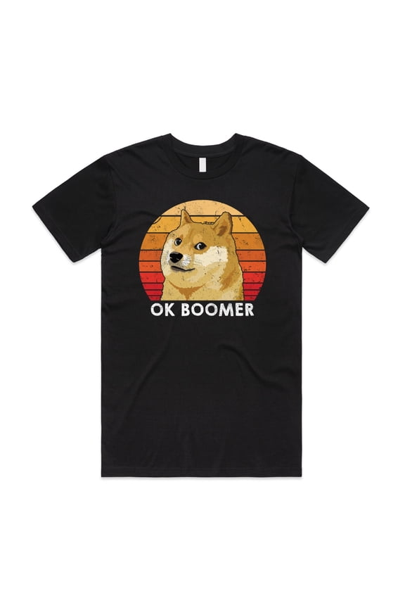 Okay Boomer Funny Internet Inspired Gen Z Retro Vintage Graphic Shirt
