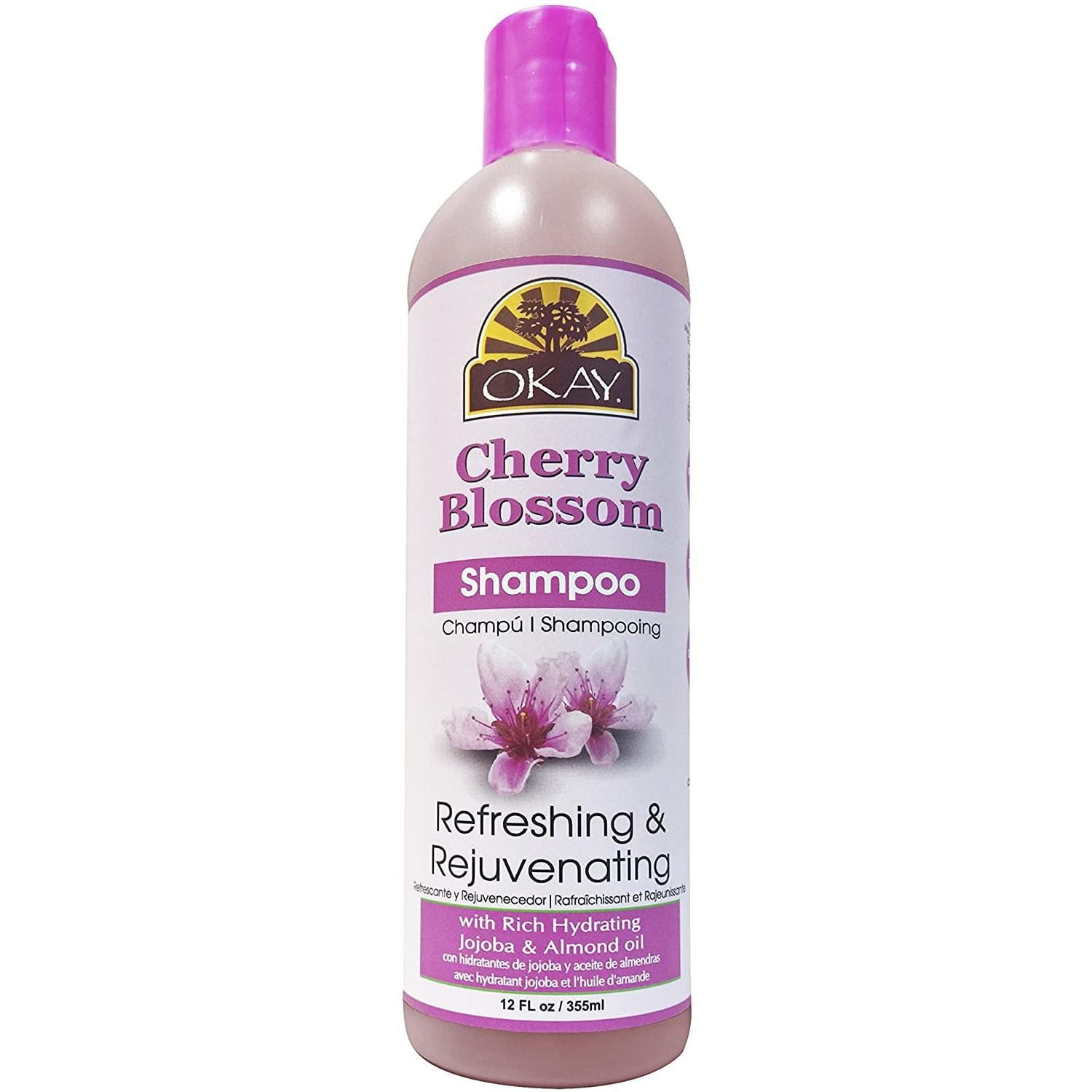 Okay Cherry Blossom Shampoo 12 Oz. - Walmart.com