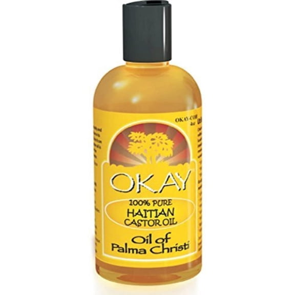 Okay Haitian Castor Oil, 4 Oz