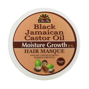 OKAY Black Jamaican Castor Oil Hair Masque 2 oz   Deep Repair & Growth Mask for Strengthening, Moisture & Damage Prevention, Sulfate-Free for All Hair Types