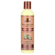 Okay Pure Naturals Black Jamaican Castor Oil Leave In Conditioner with Argan Oil, 8 fl oz