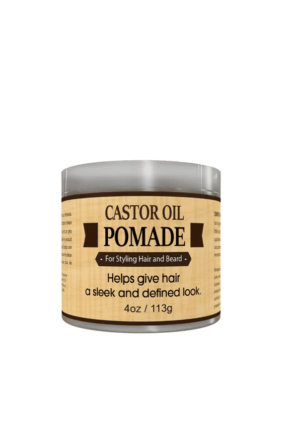 OKAY Men's Castor Oil Beard & Hair Pomade - 4 oz / 118 ml