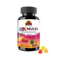 thumbnail interactive-video image 1 of Okay Pure Naturals Daily Kids’ Multivitamin Gummies with Vitamin C and Biotin for Immune Support & Bone Health, Tropical Mix Flavor, 50 Count, 1 of 16