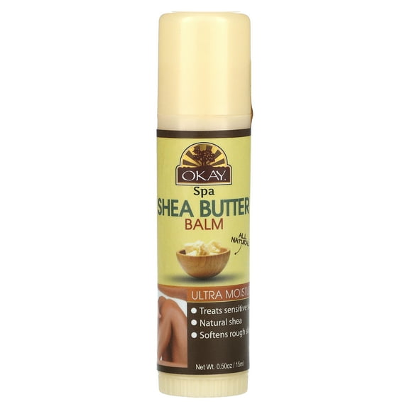 Okay Pure Naturals Spa, Shea Butter Balm, 0.5 oz (15 ml)