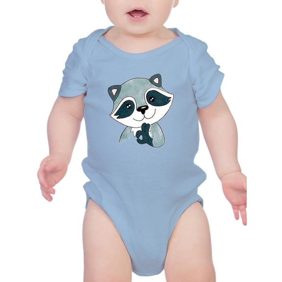 Okay Raccoon Bodysuit Infant -Image by Shutterstock, 6 Months