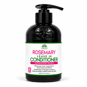 OKAY Rosemary Leave-In Conditioner with Biotin & Argan Oil, Moisturizing & Strengthening Conditioner for All Hair Types, 12 oz