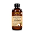 thumbnail image 1 of OKAY Extra Dark Black Jamaican Castor Oil with Coconut Oil, Hair Growth & Scalp Treatment, Moisturizing Hair & Skin Oil, For All Hair Types, Paraben Free, 4 oz, 1 of 6