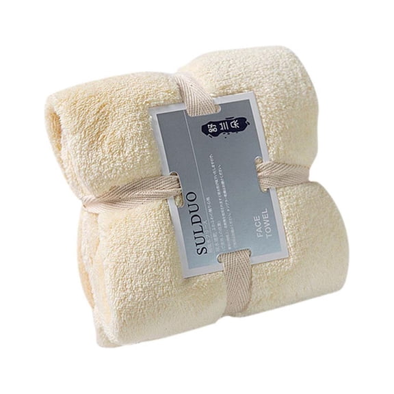 Okaydehi 14 x 32 inch(36 x 80 cm) Soft Large Towel Bath Towel - Ideal for Everyday Use Hotel Quality Bathroom Towel for Body, Hair Cream Color