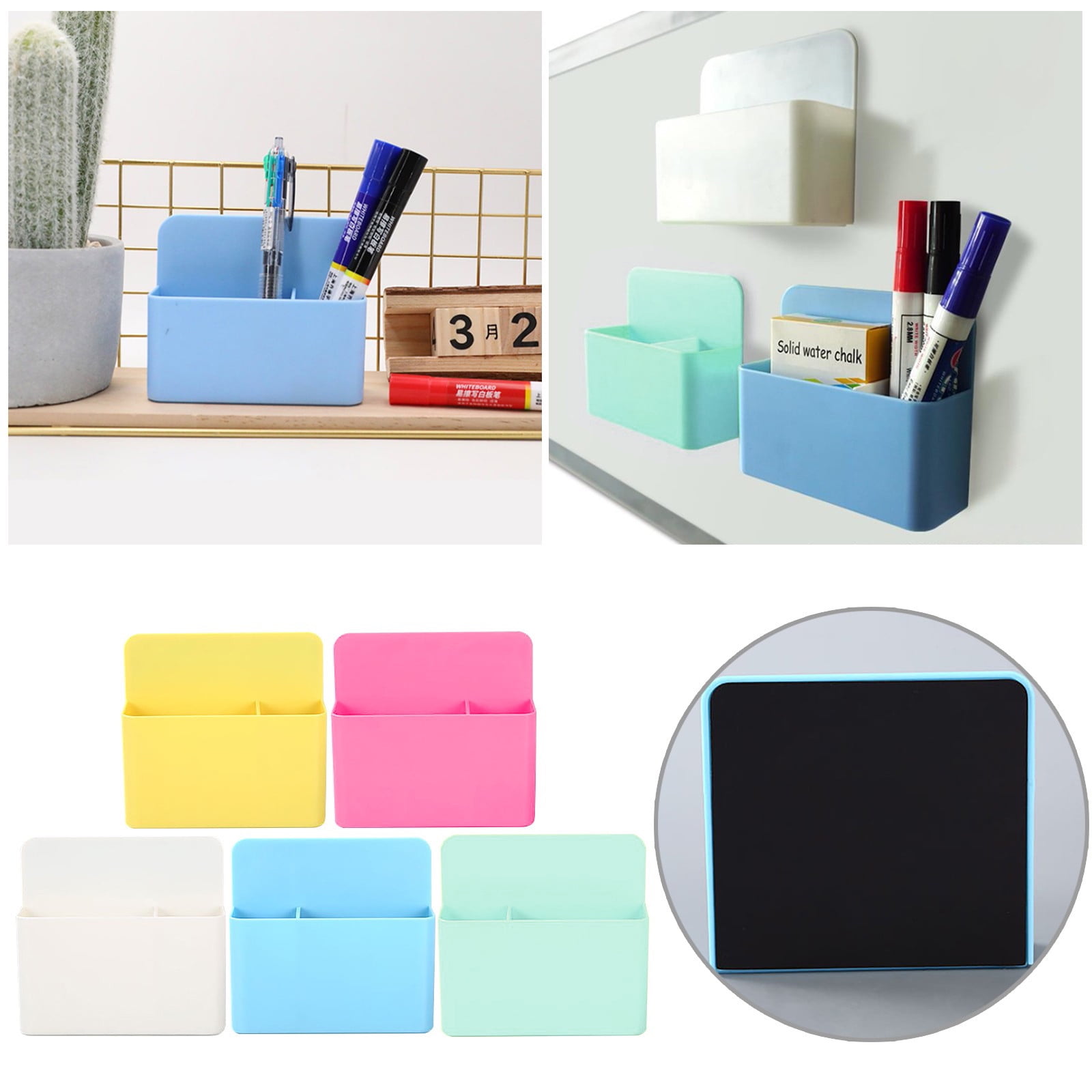 Okaydehi Marker Pen Holder, Dry Erase Marker Holder Chalk Pen