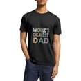 thumbnail image 1 of Okayest Dad' T-shirt for Men: A Fun and Sarcastic Novelty Gift | Best Husband Present | Unique Father's Day Gesture, 1 of 3