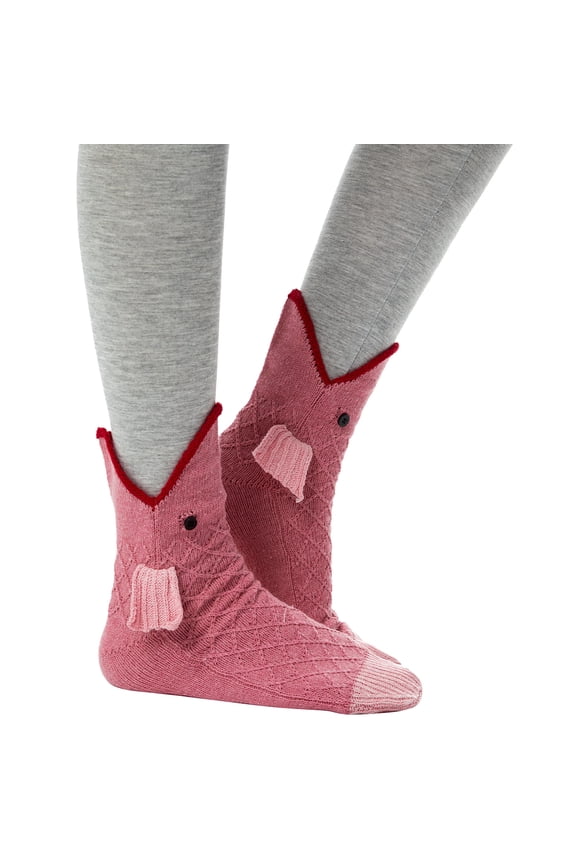 Alligator Crocodile Croc Shark Chicken Animals Socks for Women Men Adult Kids,Funny Socks Knitted Christmas Socks Gift