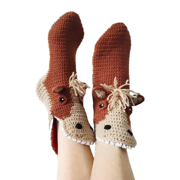 Okbabeha Animals Socks for Women Adult Girls,Funny Alligator Crocodile Shark Chicken Socks Knitted Christmas Socks Gift