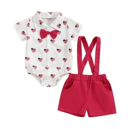 4th Of July Bow Tie & Suspenders Americann Flag T Shirt 4th Of July Bow Tie & Suspenders Americann Flag T Shirt
