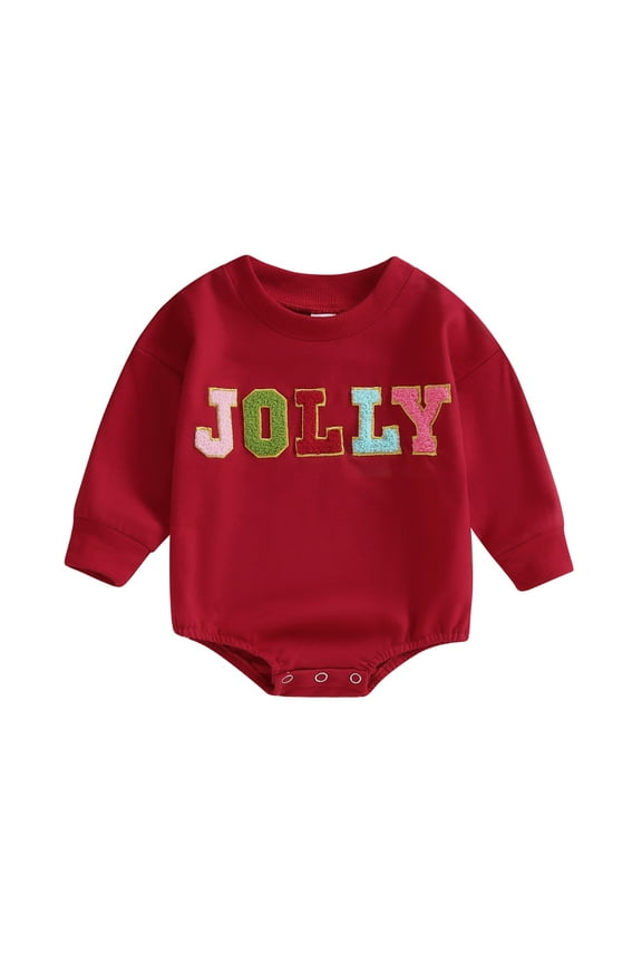 Baby Girl Boy Christmas Outfit My First Christmas Sweater Sweatshirt Shirt Bubble Romper Onesie Santa Clothes