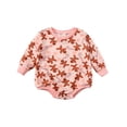 thumbnail image 1 of Okbabeha Chirstmas Baby Girl Boy Clothes Outfits Newborn Long Sleeve Bubble Romper Sweatshirt Onesie Bodysuit Winter Clothing, 1 of 1