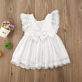 thumbnail image 1 of Okbabeha Little Big Sister Matching Outfits Newborn Baby Girl Romper/Toddler Girl Tutu Dress Girls Summer Clothes Lace Sleeveless Romper/Dress, 1 of 9