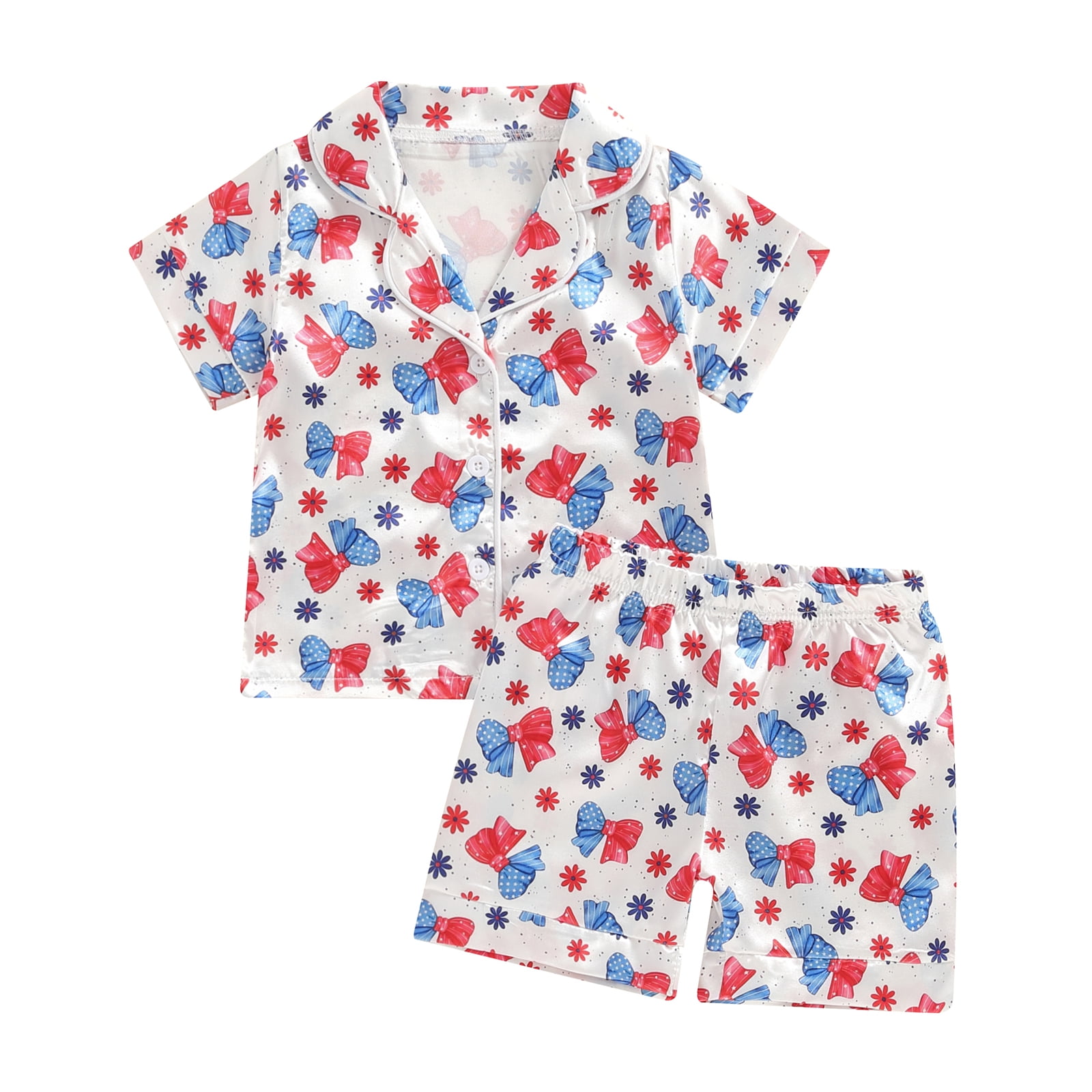 4th july pijamas boys clothes