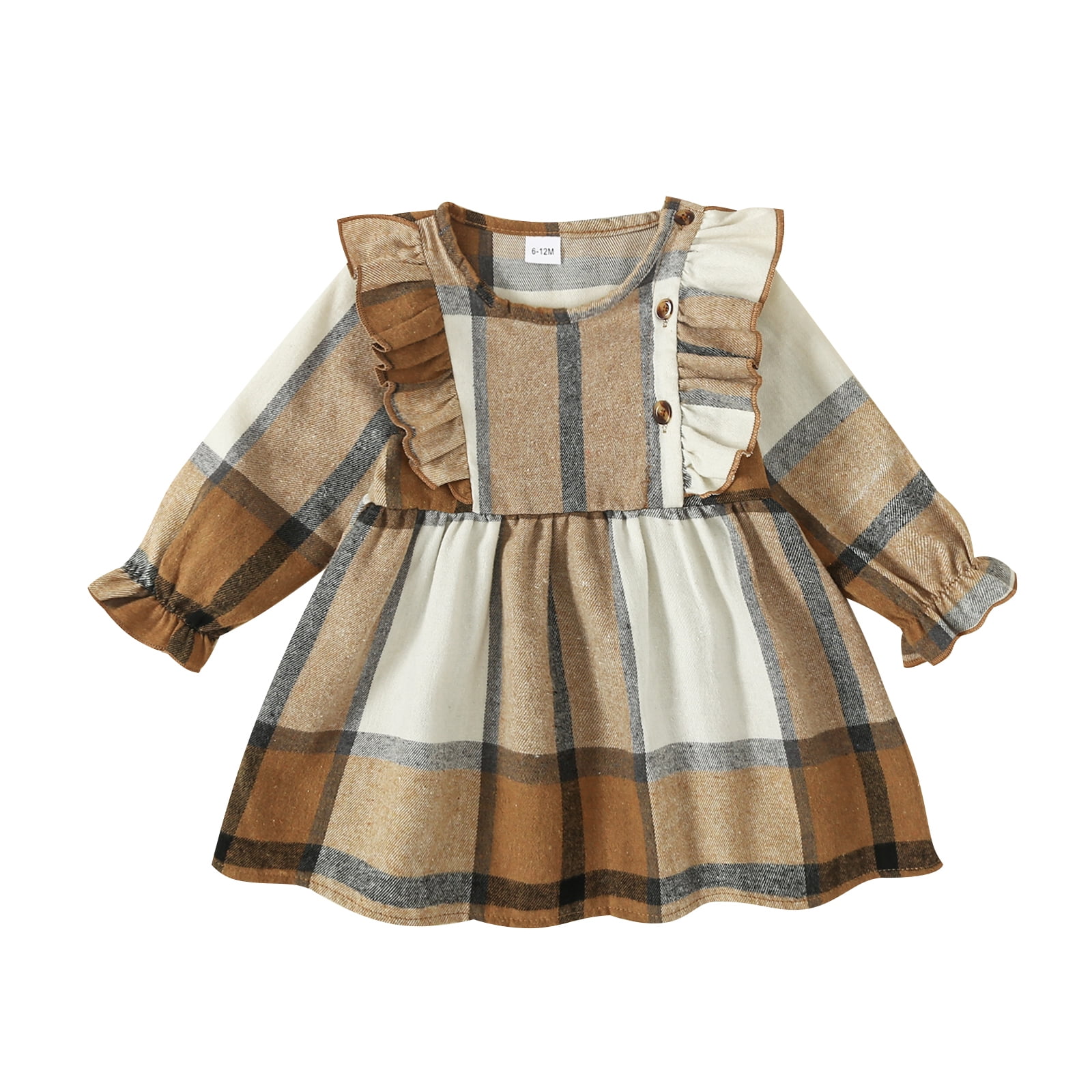 Baby Girl Winter Dress With Hoddie Front Buttons In Sky Blue main image 0