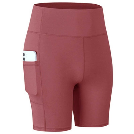 Okbop Athletic Shorts for Women Summer Sports Short Skirt Loose Fake Two-piece Anti-peep Quick-drying Running Fitness Culottes Tennis Shorts Workout Shorts Wine S