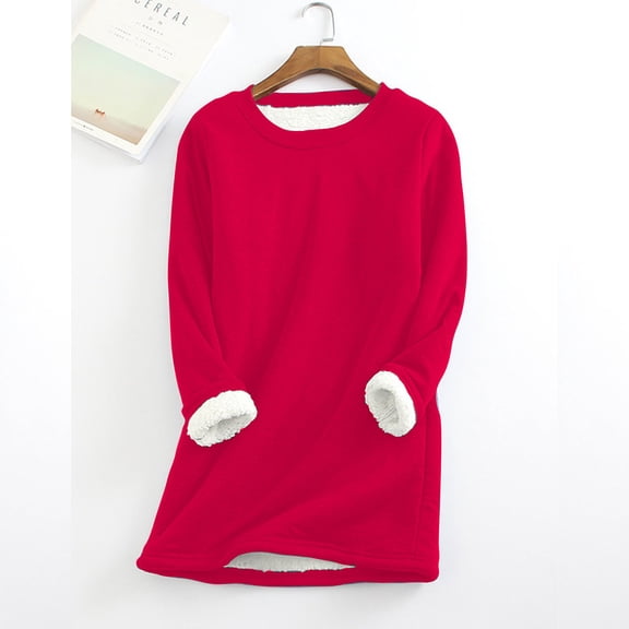 Okbop Lace Tops for Women,Fashion Casual O-Neck Long Sleeve Solid Ladies Sweatshirts Tops Womens White Blouse Womens Flannel Shirt