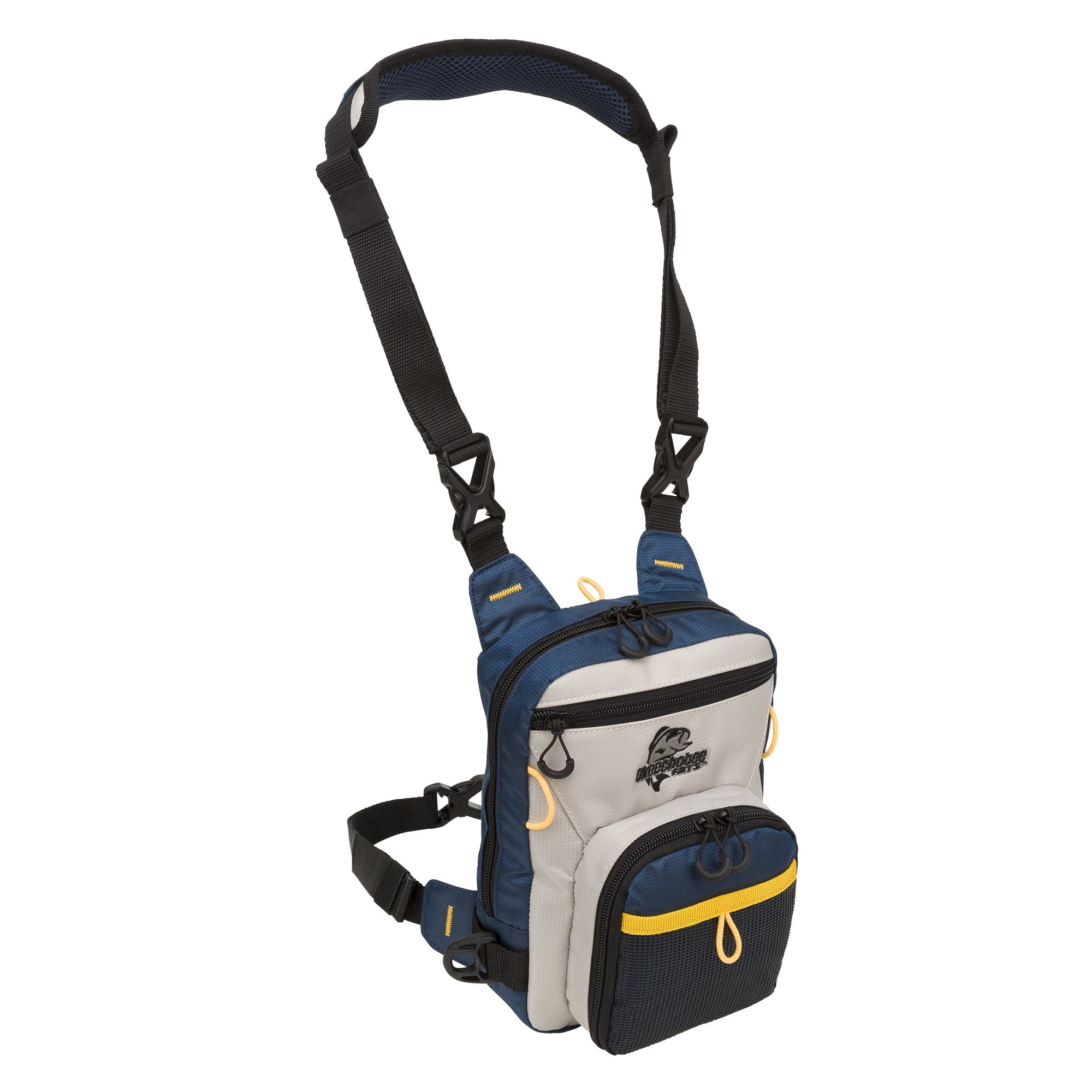 Okeechobee Fats Fly Fishing Tackle Bag Chest Pack, Small Soft-Sided, Blue  Grey, Polyester