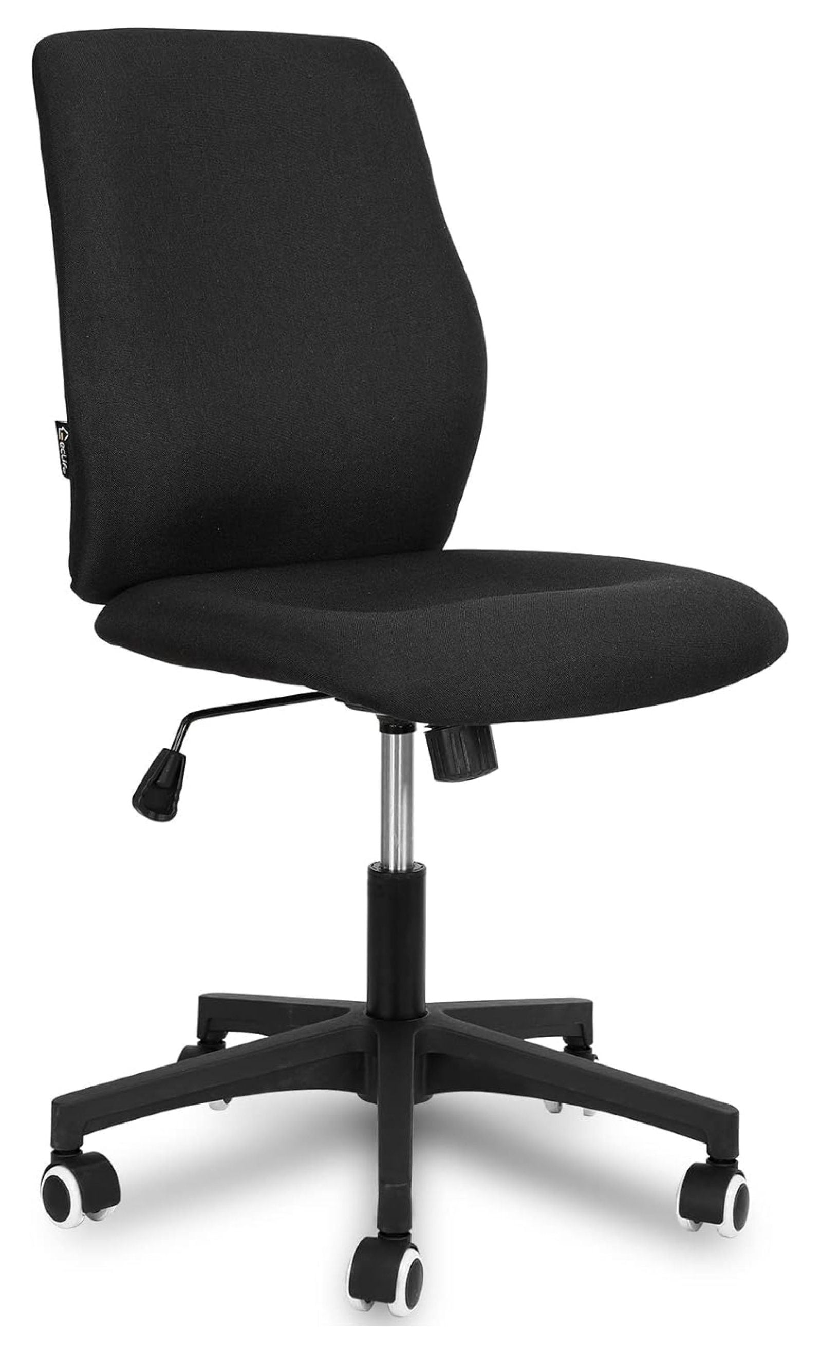 Okeysen Armless Office Desk Chair Ergonomic Small Task Studio Chairs