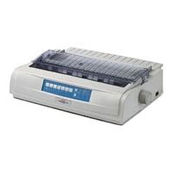 Oki MICROLINE 421N Dot Matrix Printer - 9-pin - 570 cps Mono - 240 x 216 dpi - Parallel, USB