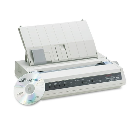 Oki MicroLine 186 Dot Matrix Printer (62422301)