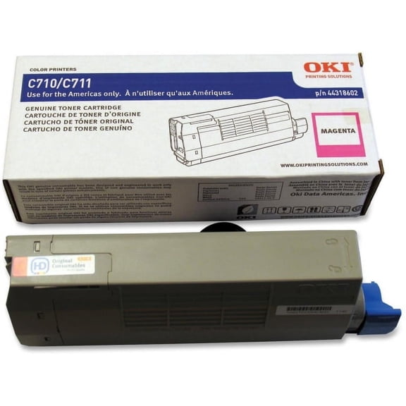Oki, OKI44318602, 44318601/02/03 Toner Cartridges, 1 / Each